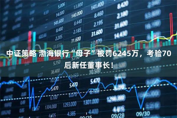 中证策略 渤海银行“母子”被罚6245万，考验70后新任董事长！